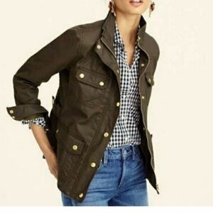 Jcrew Waxed Jacket Size S